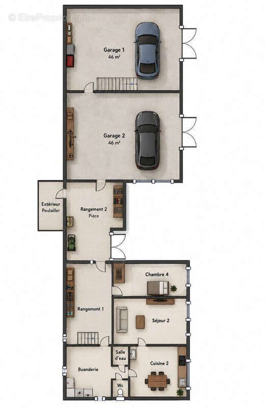 Maison à CORNEBARRIEU