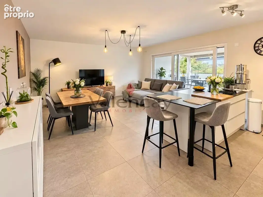 Ensisheim –  3p haut de gamme avec jardin, terrasse & vue lac / vosges-garage double - photo 4