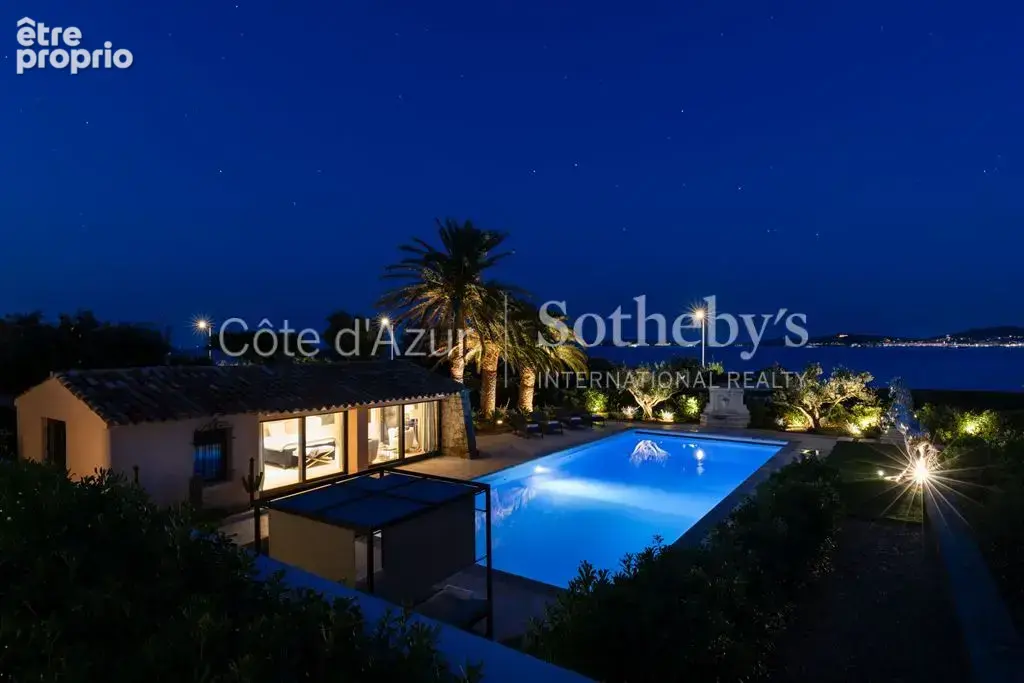 Golfe Saint-Tropez propriété vue mer 2 villas 2 piscines, confidentiel - photo 7