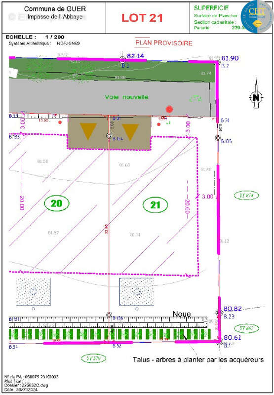 Terrain constructible de 514m2 à vendre à GUER (56 380) - photo 6