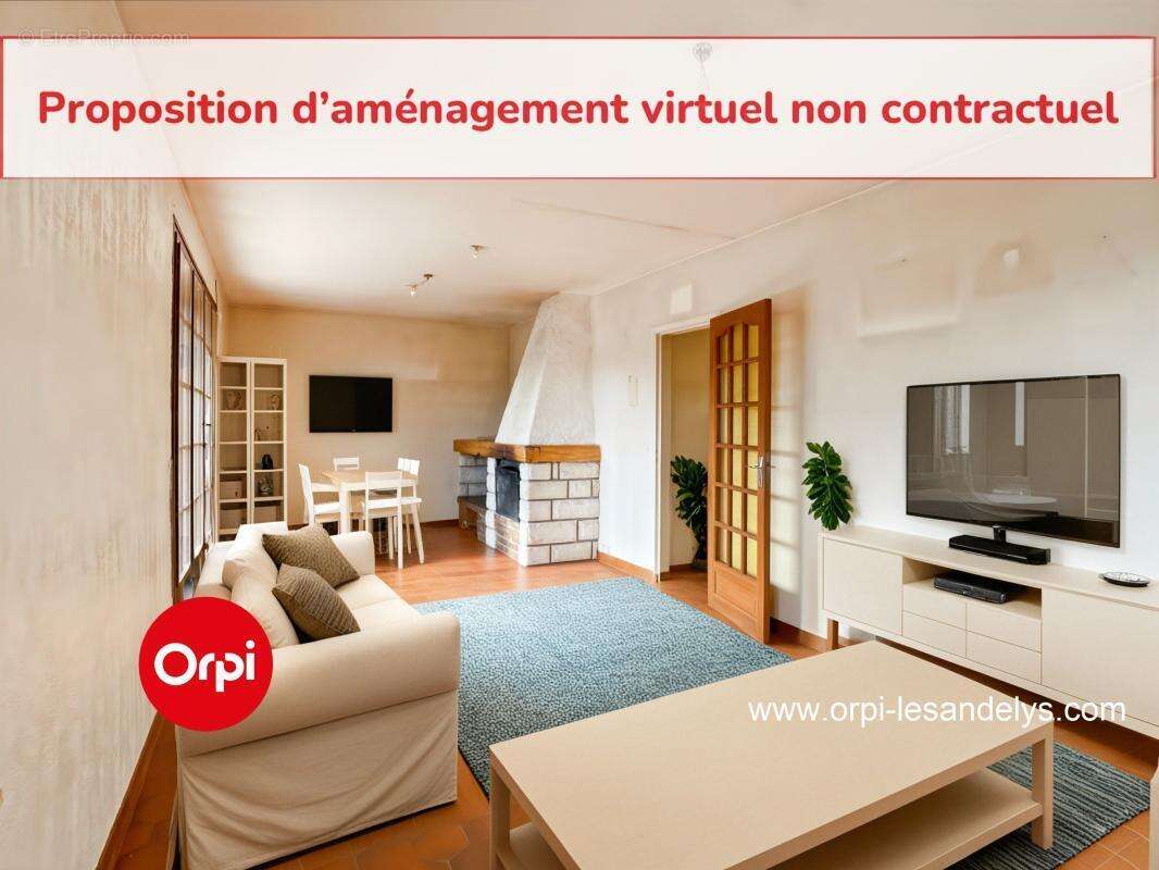 Maison à FLEURY-SUR-ANDELLE