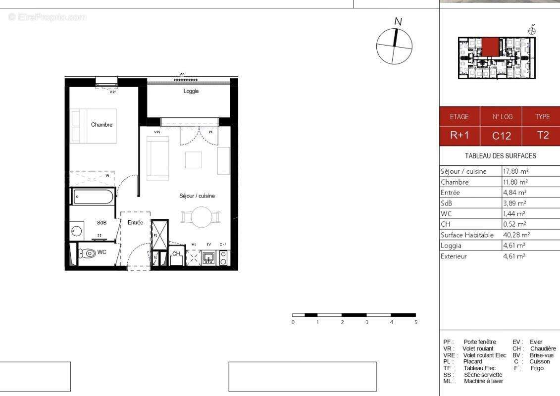 Appartement à PRADINES