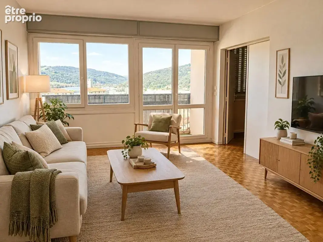Vienne - Secteur Estressin - T3 avec balcon - photo 3