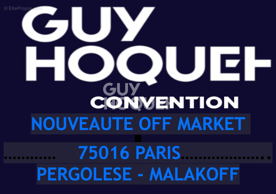 Appartement à PARIS-16E