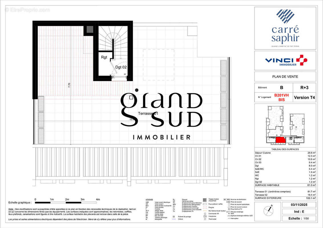 Appartement à LA GRANDE-MOTTE