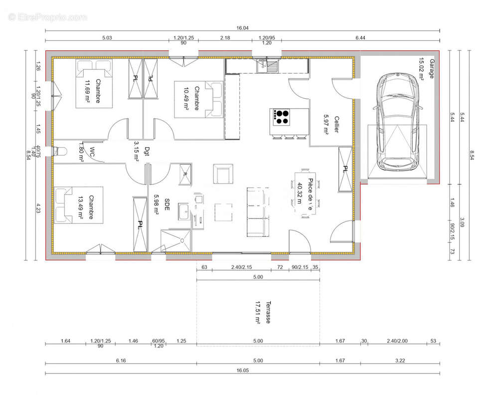 Maison à BUROS