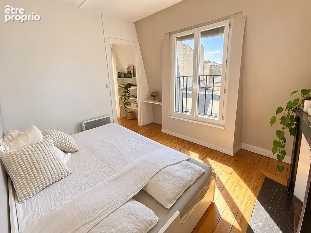 Batignolles 2P 27 m2 balcons Sud Ouest - photo 4