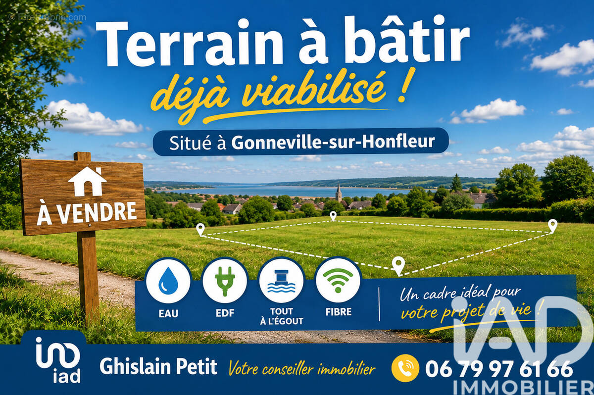 Photo 1 - Terrain à GONNEVILLE-SUR-HONFLEUR