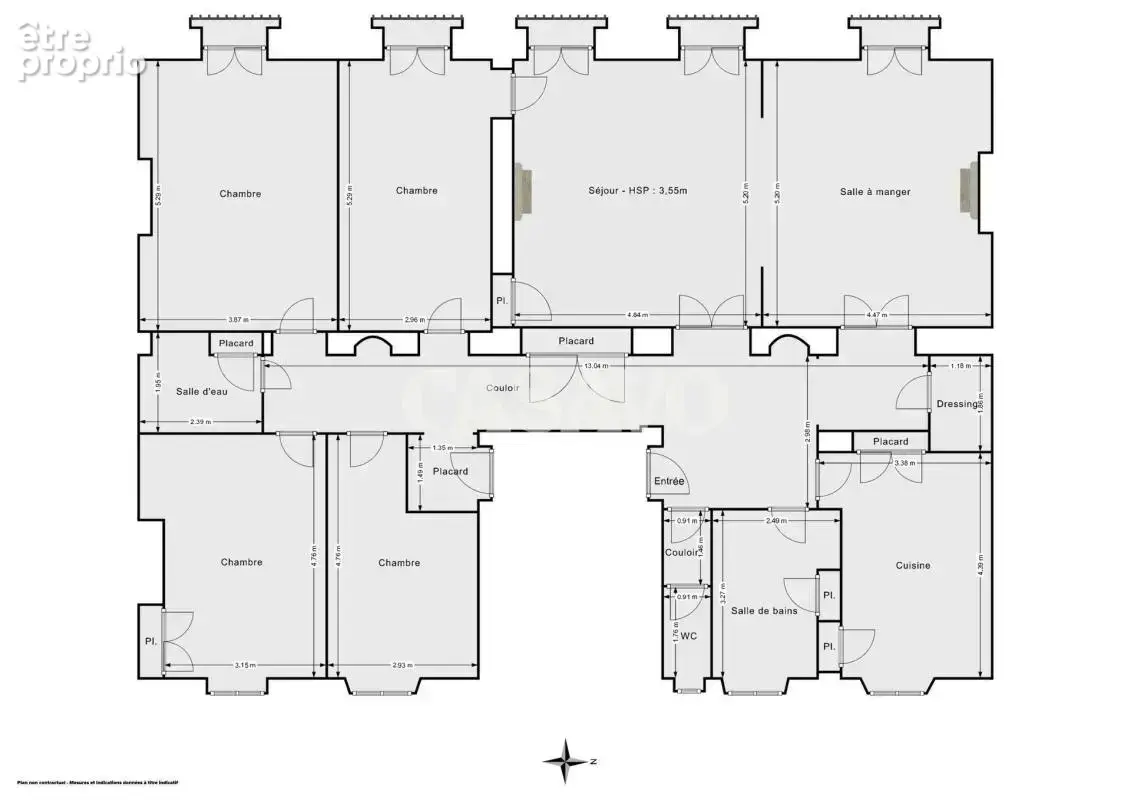 Vente Appartement 6 pièces de 170m² - 38000 Grenoble - photo 3