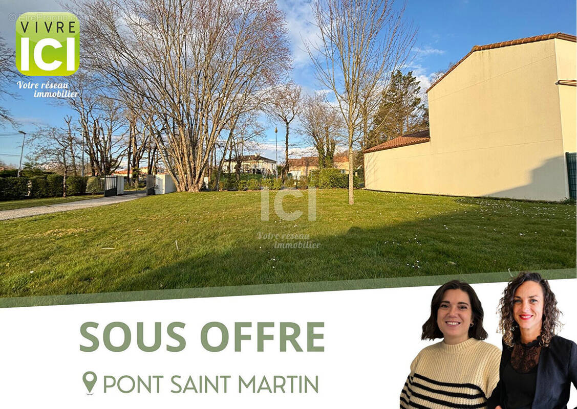 Terrain à PONT-SAINT-MARTIN