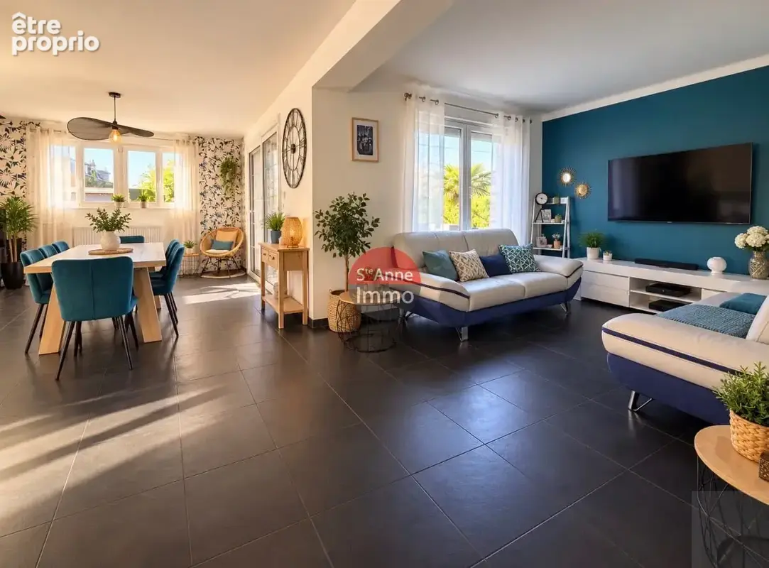 Talmas - maison - 180 m2 - 4 chambres - sous-sol - garage - parking - jardin - photo 5
