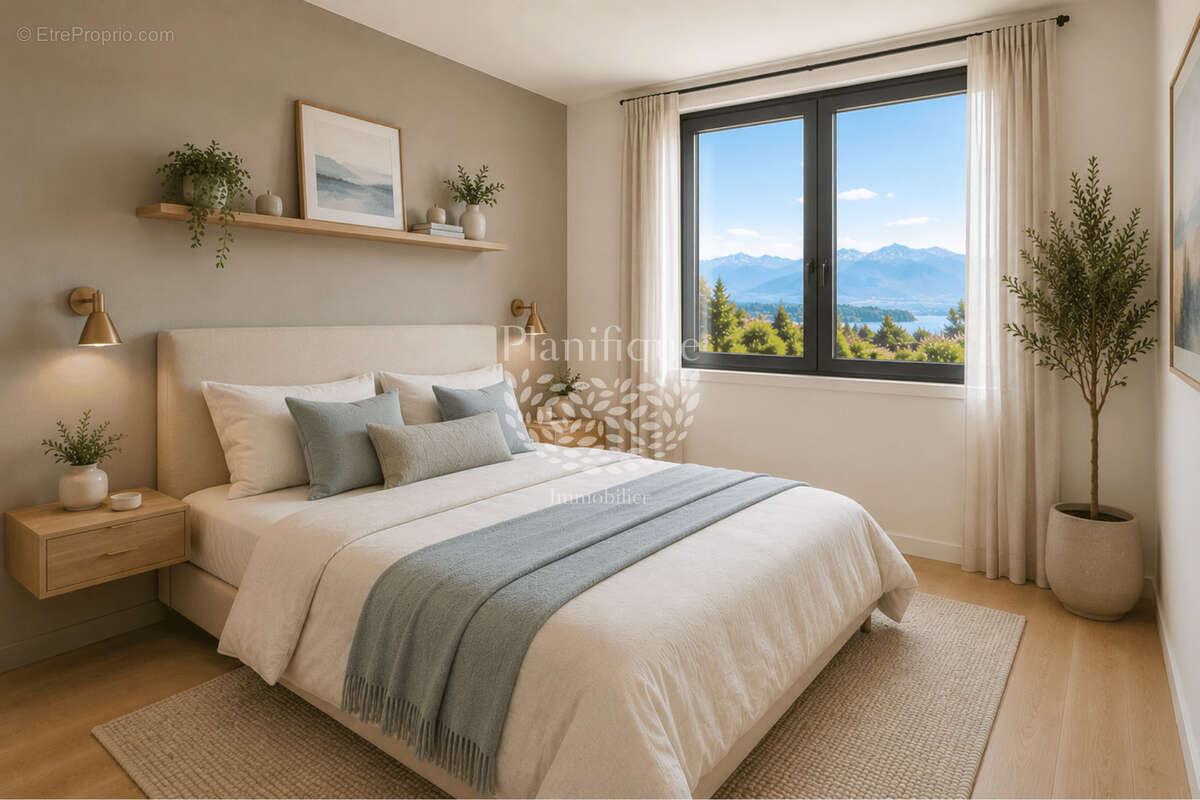 Grand jardin d'exception à Sciez   Villa contemporaine T4 avec vue sur les Alpes - photo 8