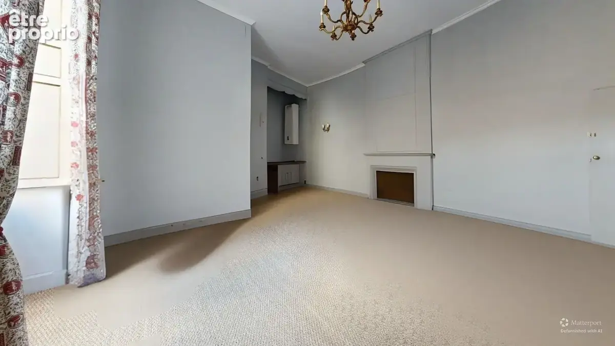 Pièce vidée par camera 3D