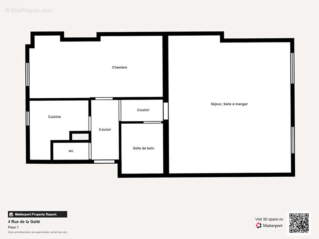 Appartement à PARIS-14E