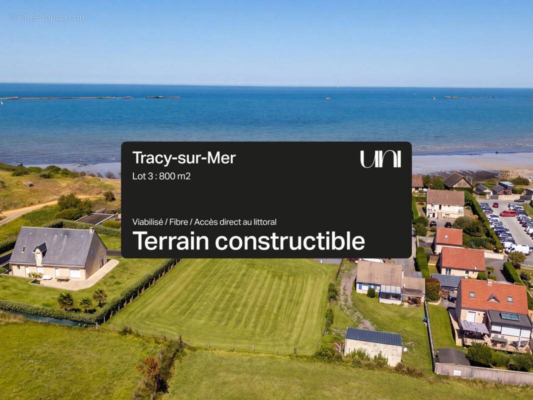 Terrain à TRACY-SUR-MER