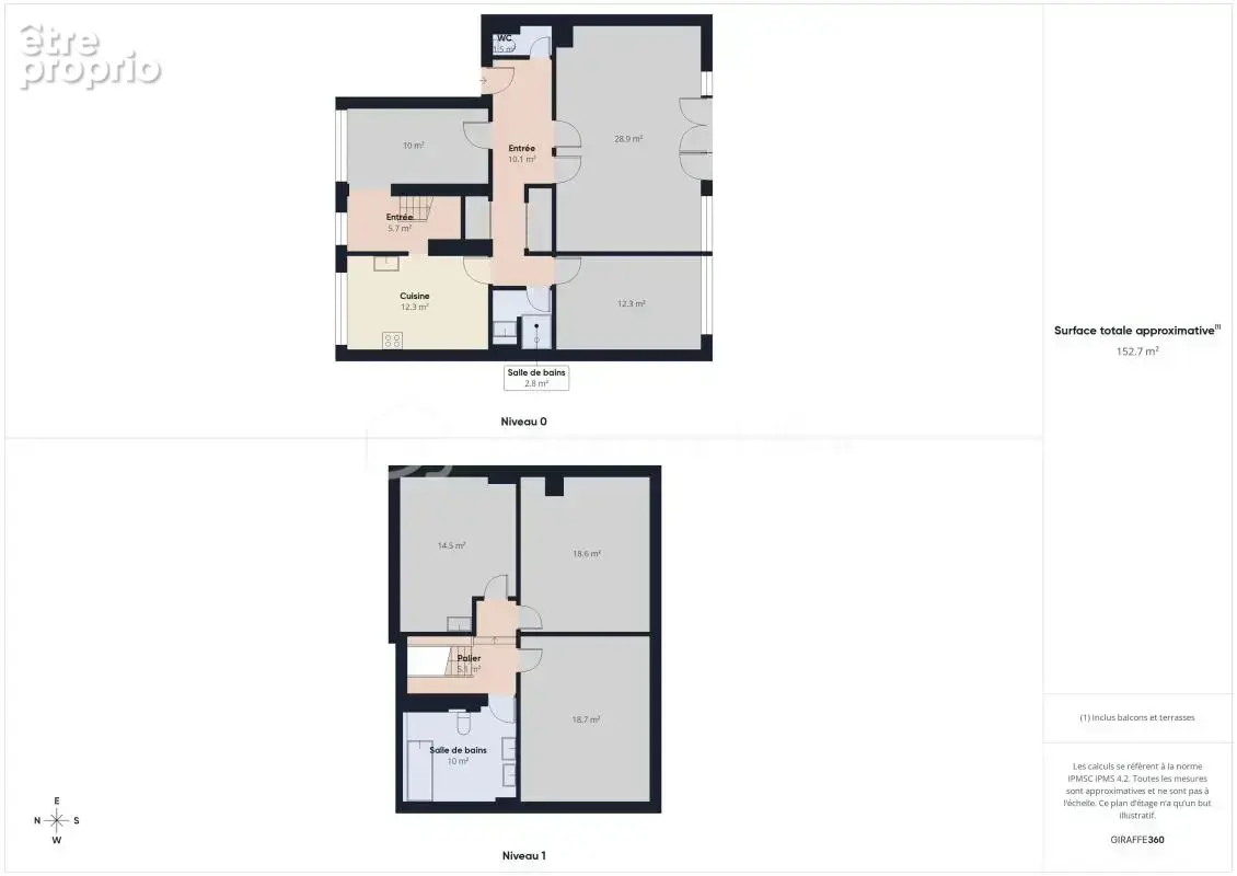 Duplex lumineux et confortable avec garage et caves - photo 6