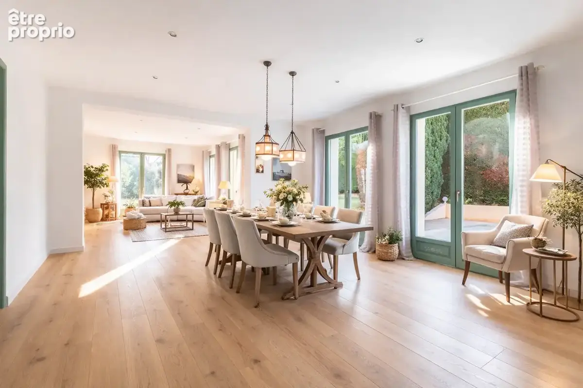 Maison 245m2, 5 chambres, combles aménagés, sous sol total, piscine - photo 2