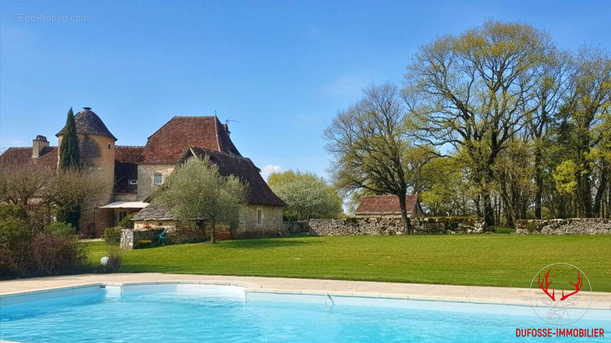 Propriété de charme avec dépendances et 7 hectares dans le lot - photo 2