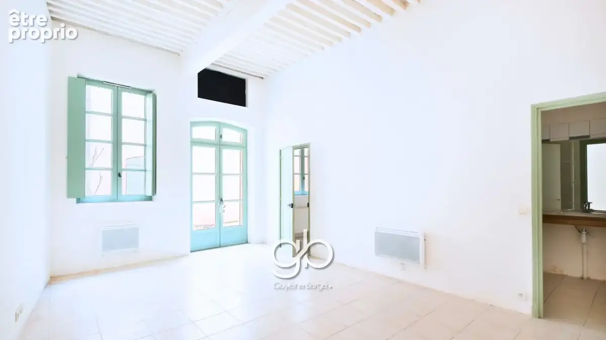 Appartement a vendre sur beziers t3 de 87,75 m2 avec cour privative dans un hôtel particulier au cœur de béziers - photo 2