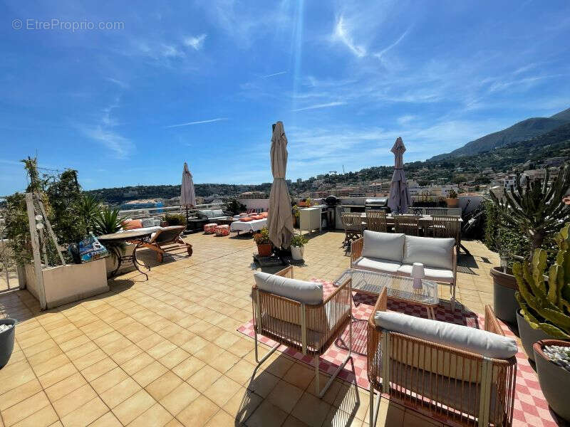 Penthouse 4p vue mer à roquebrune cap martin-carnoles - photo 5