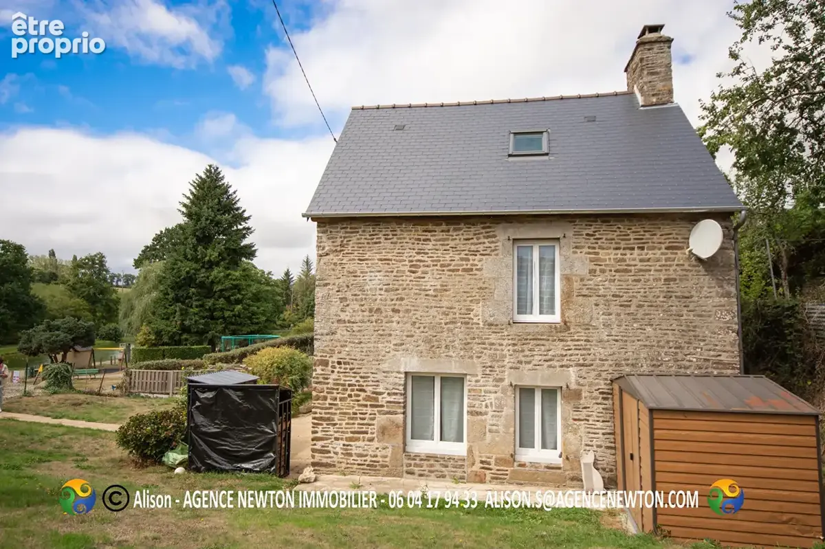 MAYENNE, Gorron, La Dorée : jolie maison individuelle en pierre de 3 chambres avec jardin, située en bordure de village. - photo 2