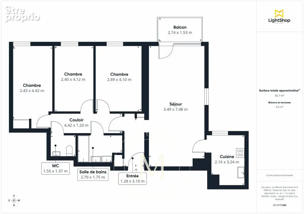 Appartement Bagneux 4 pièces / PARKING / CAVE - photo 16