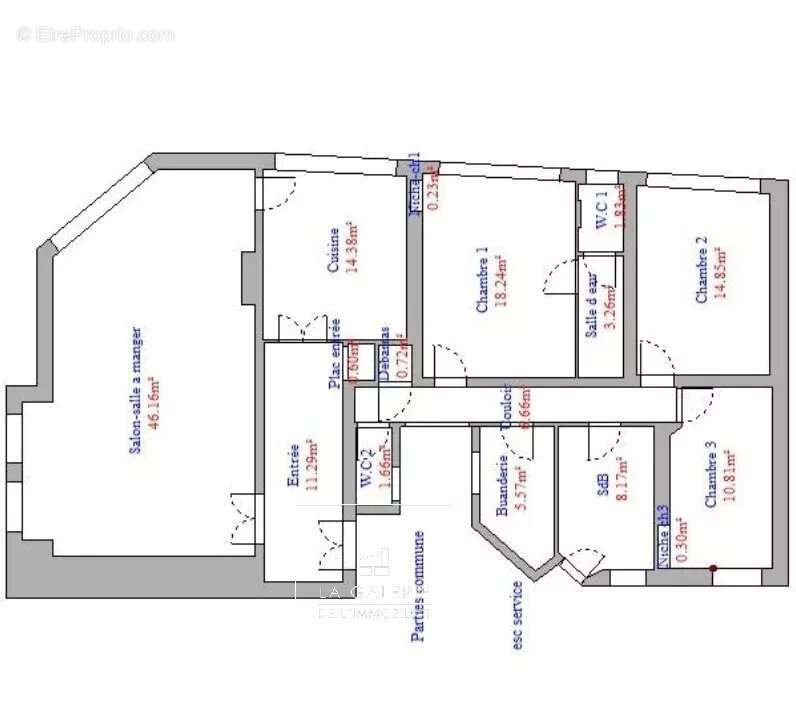 Très bel appartement familial de 145m2 au coeur du 12ème arrondissement, proche de tous les commerces et transports - photo 22