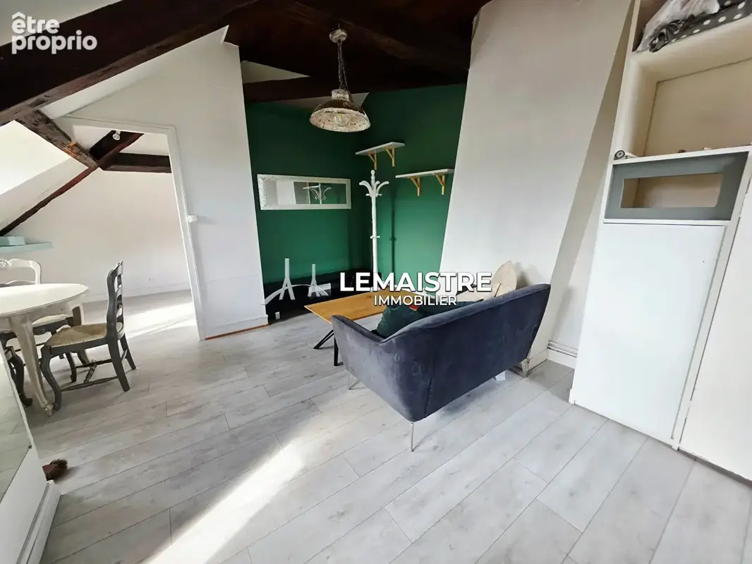 Le havre  hyper centre  saint-michel  f2 31 m² carrez / 40 m² au sol  jardin - photo 3