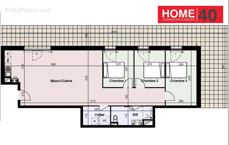 Appartement à SANGUINET