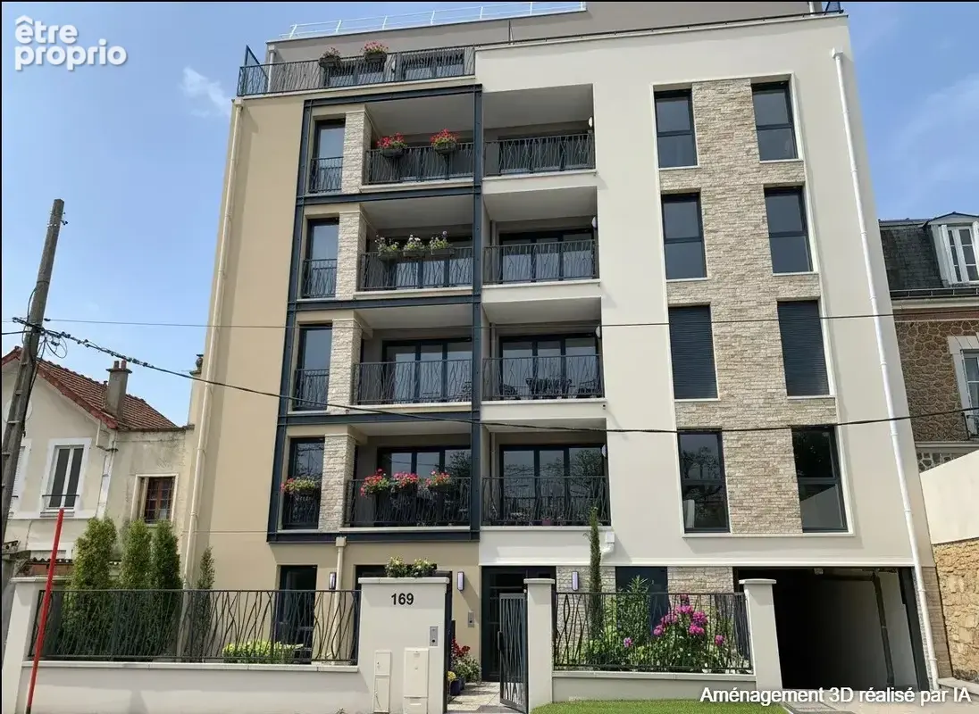 Superbe appartement de 2 pièces 41m² dans résidence de standing comprenant : entrée, séjour donnant ... - photo 6