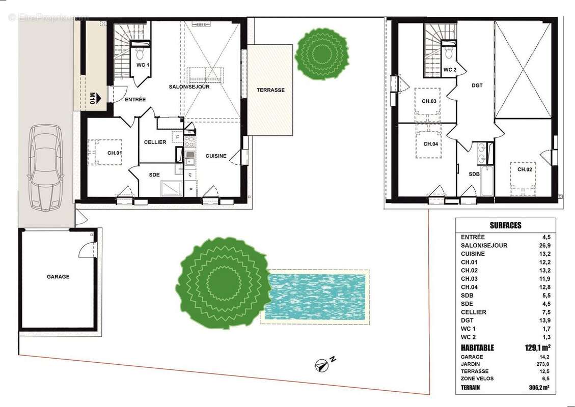Maison 129 m² à Bruges  - photo 3