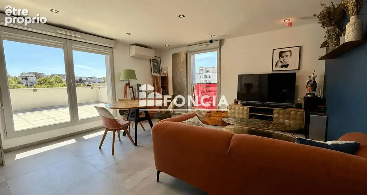 SEYNOD – Appartement T3 dernier étage avec terrasse de 35 m² plein sud et vue montagnes - photo 5