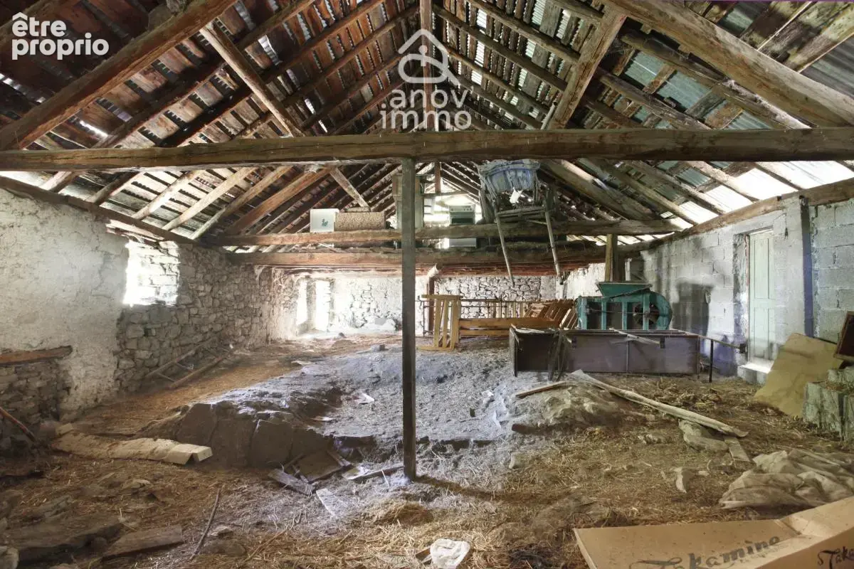 Maison en pierre T3 (81,60m2) & grange à rénover (113m2) Ham - photo 13