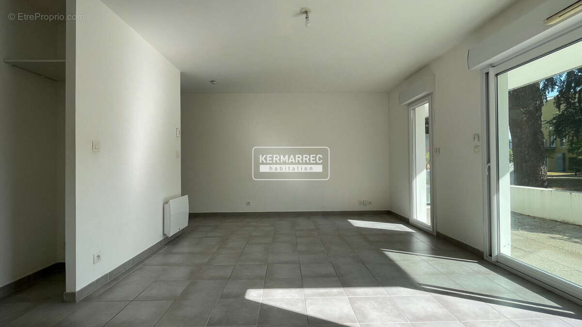 Saint-nazaire - jardin des plantes - t3 - 59.60 m² - grande terrasse - photo 3
