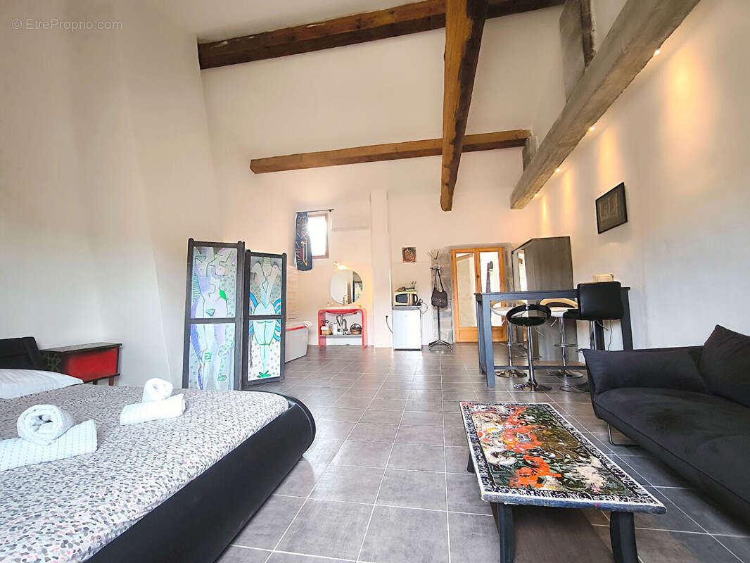 Maison de caractère à vendre à Lagrasse avec vue sur l'abbaye, terrasse de toit et studio indépendant - photo 8