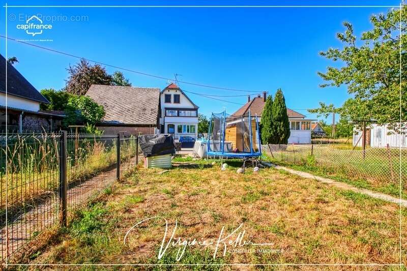 À vendre à ROMANSWILLER (67) - Appartement 3 pièces de 71,35m² - Garage - Remise - Place de parking - Jardin privatif 175 m² - photo 6