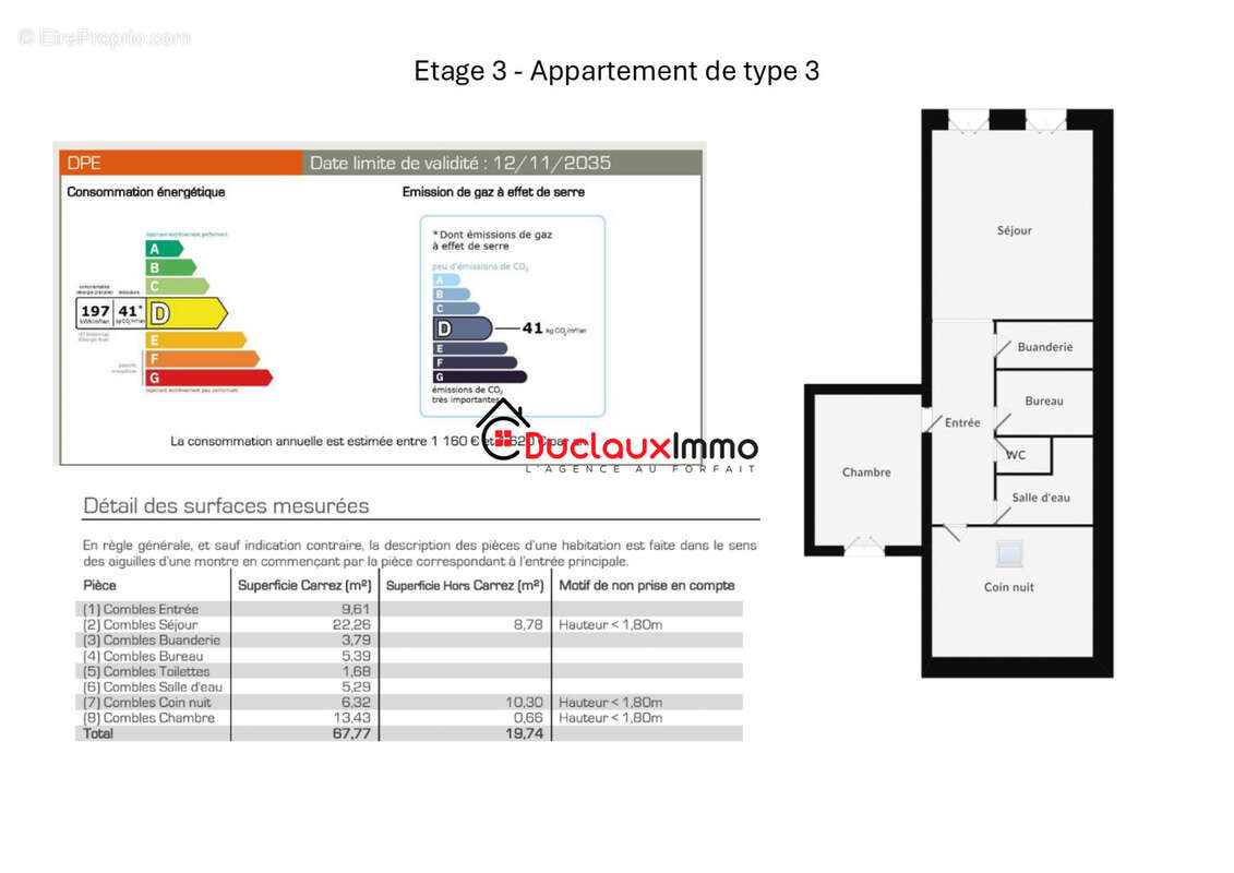 Appartement à AURILLAC
