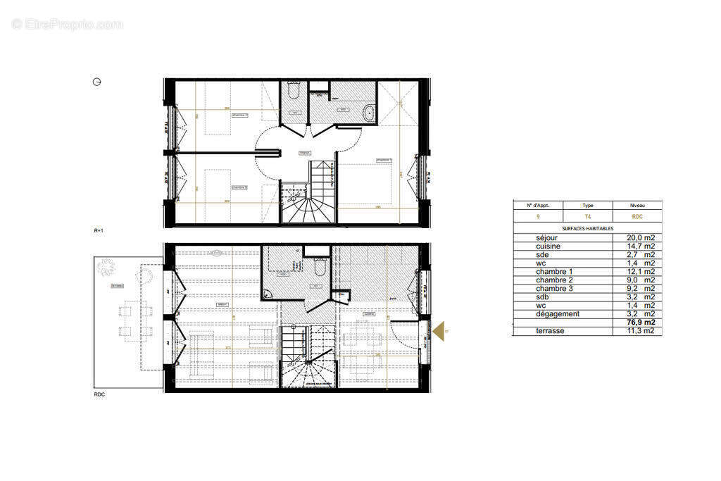 Appartement à NANTES