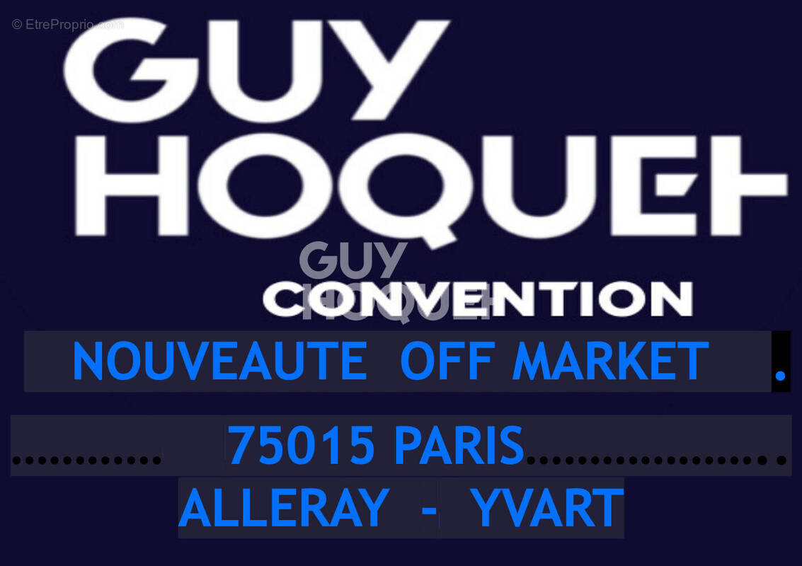 Appartement à PARIS-15E