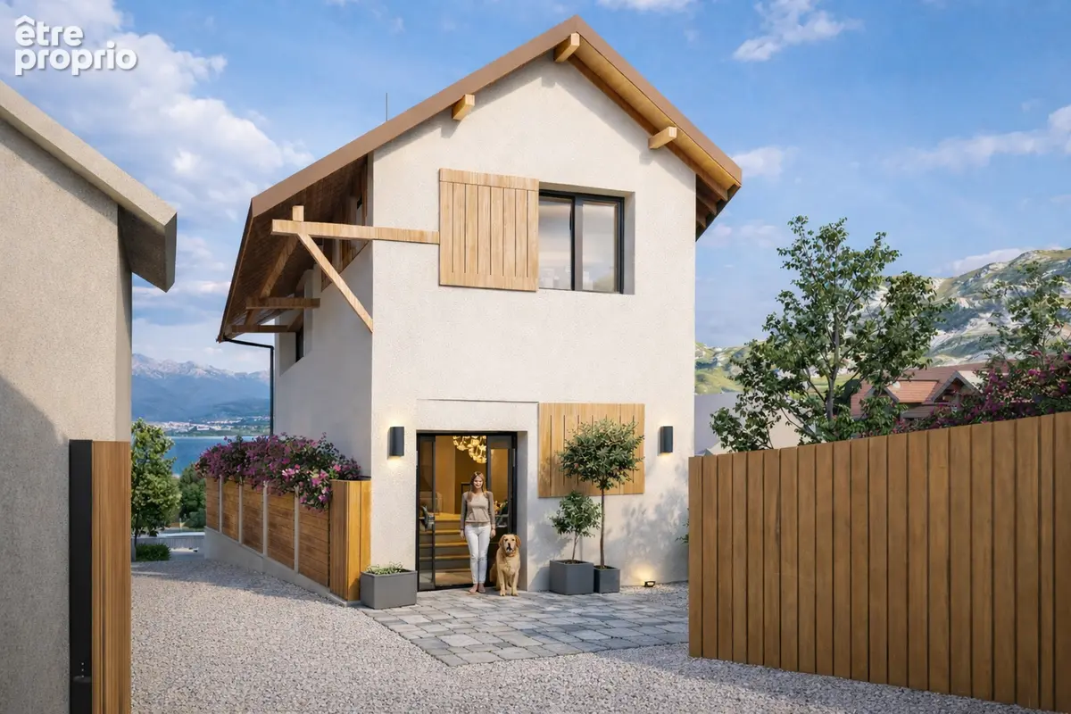 Tresserve - Vue lac et projet de rénovation haut de gamme - photo 11