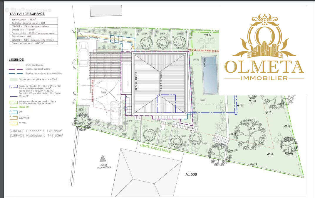 Terrain à ROQUEBRUNE-CAP-MARTIN