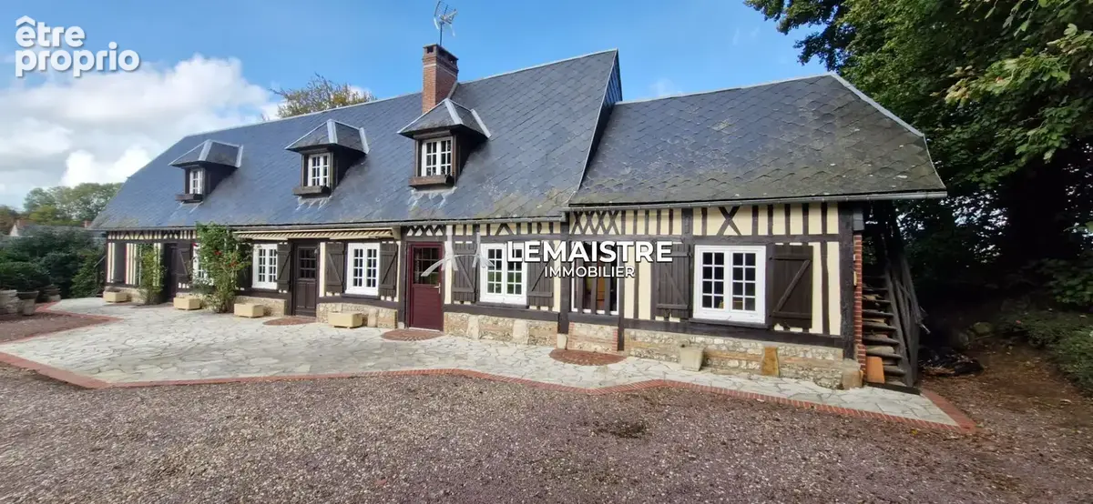 EXCLUSIVITÉ - Maison  à vendre proche FAUVILLE EN CAUX - 8 pièces - 170 m2 - dépendance - photo 2