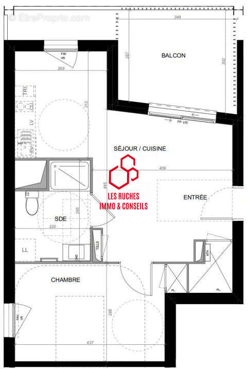 Appartement à BORDEAUX