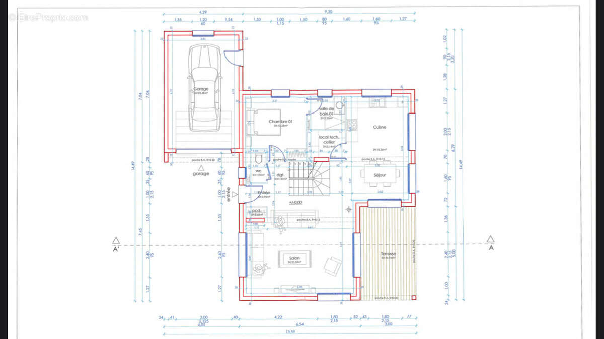 Maison à SERRE-LES-SAPINS