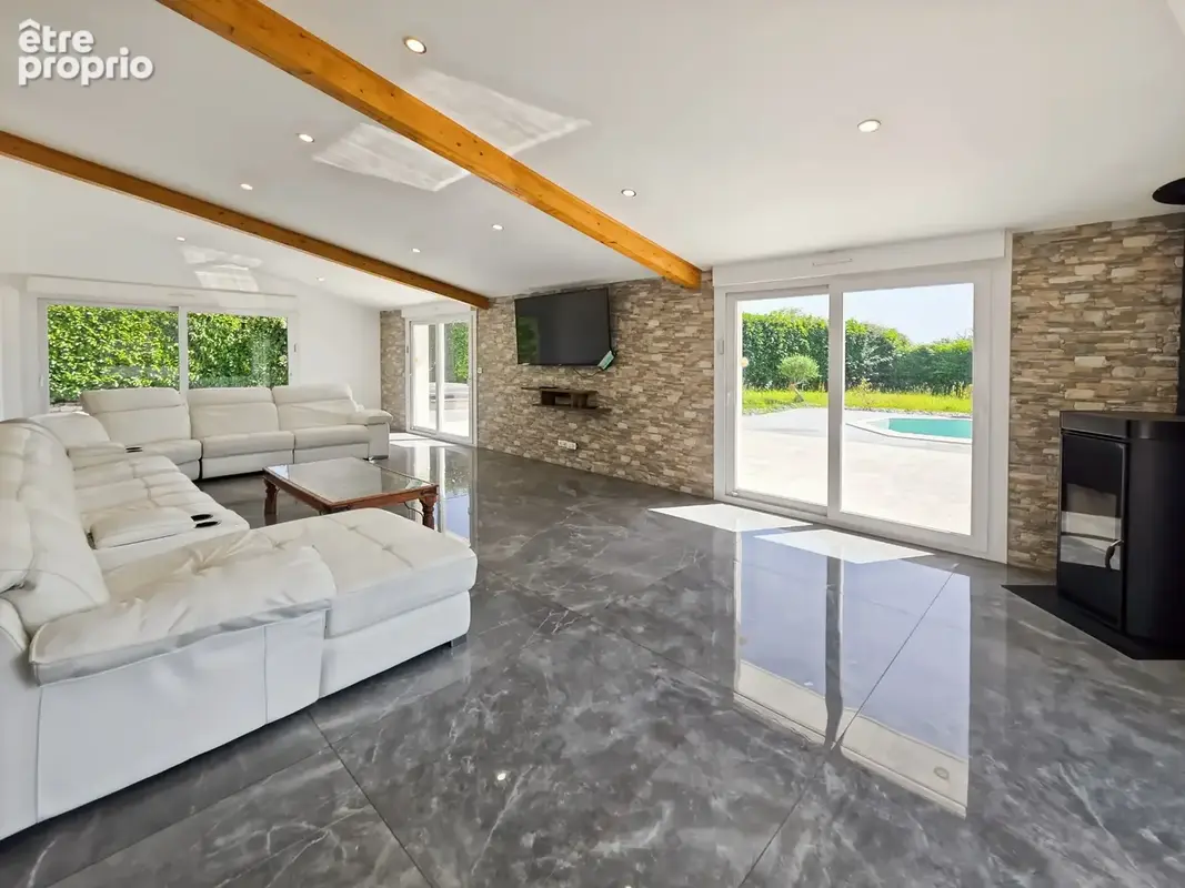 Maison contemporaine de standing avec piscine – commenailles (jura) - photo 6
