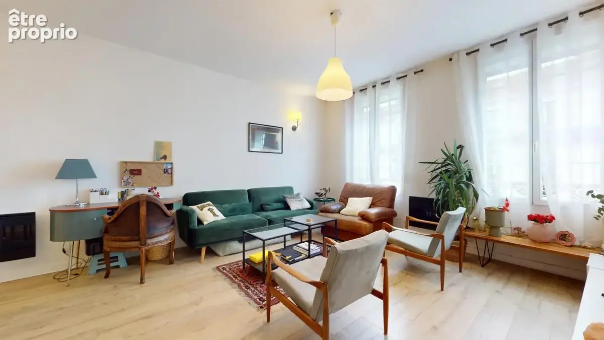 A vendre -  secteur sciences po - appartement t1 bis - photo 2