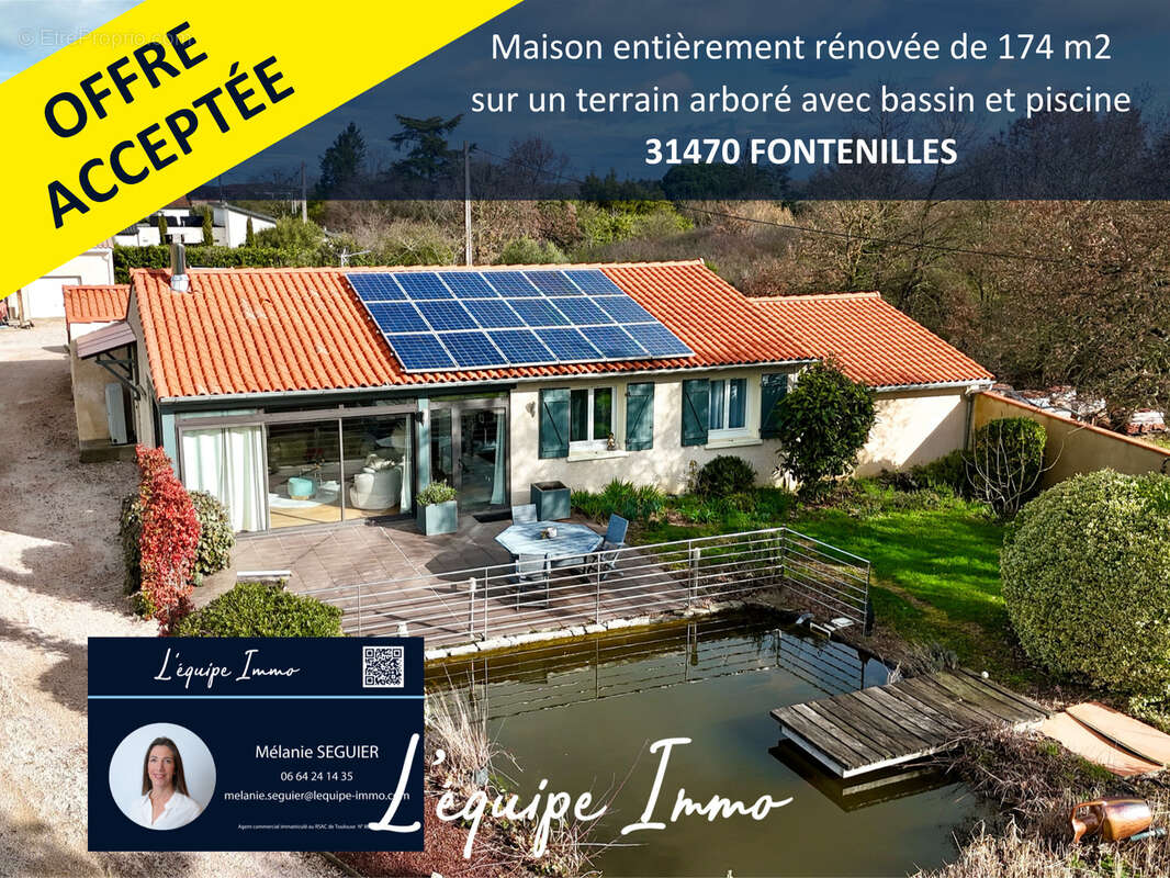 Maison à FONTENILLES