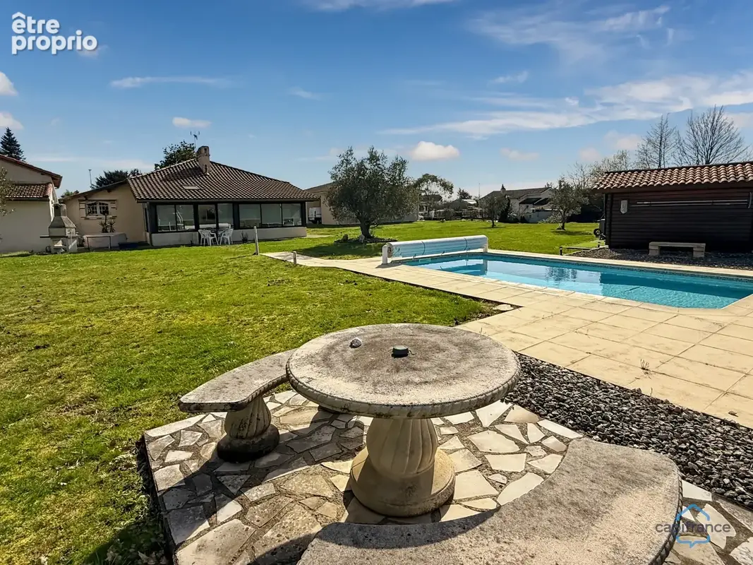 Dpt Gers (32), à vendre BARCELONNE DU GERS Maison T5 de 155 m² habitables + grands garages, dépendances et piscine sur 8678 m² d - photo 28
