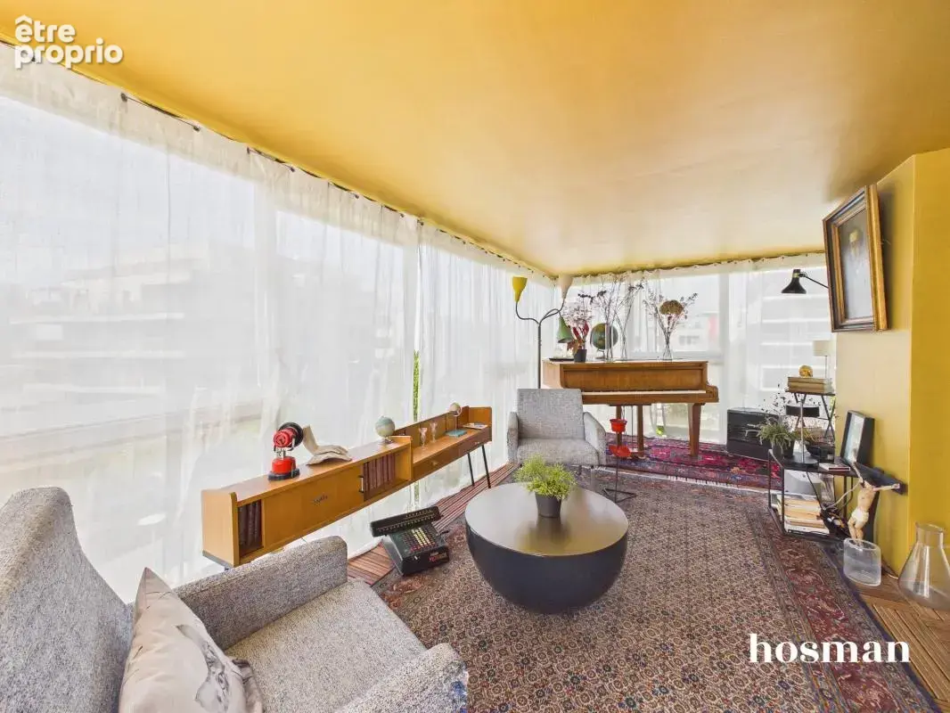 Coup de cœur ! Duplex traversant de 100m² avec immense terrasse (46m²) et jardin d'hiver - Derniers étages - Nanterre - photo 5