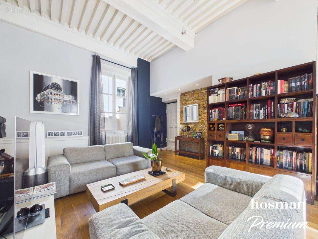 Lyon 2ᵉ - Presqu’île / Jacobins : Splendide 98 m² rénové avec ascenseur - photo 4